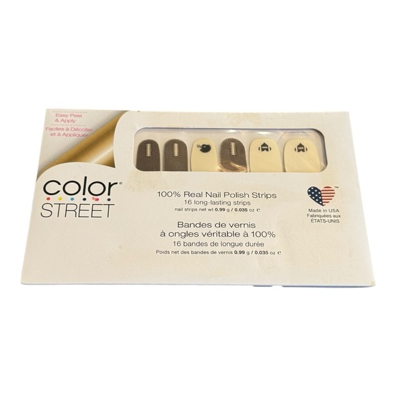 Color Street Other - Color Street SUNDAY PUNTDAY Clear Overlay Football Sports Transparent Clear Set